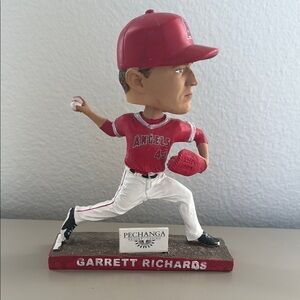 Garrett Richards LA Angels Bobblehead Figurine - Red